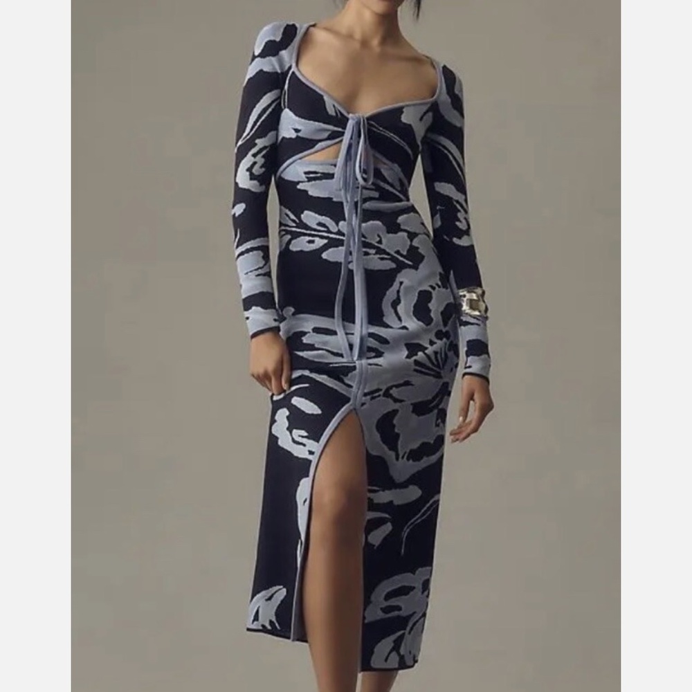 SIGNIFICANT OTHER Atlas Midi dress size 8 Anthropologie